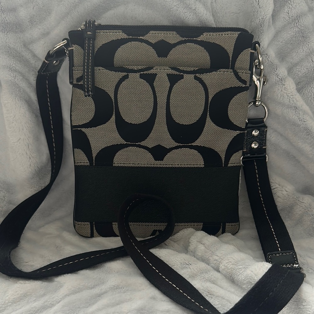 Black Coach Crossbody Bag